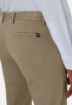 Slika Boggi Stretch pamučne hlače Slim fit smeđe