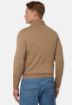 Slika Boggi vuneni džemper Half-Zip smeđi