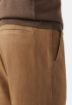 Slika Boggi Stretch pamučne hlače smeđe