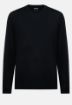Slika Boggi džemper od merino vune crni