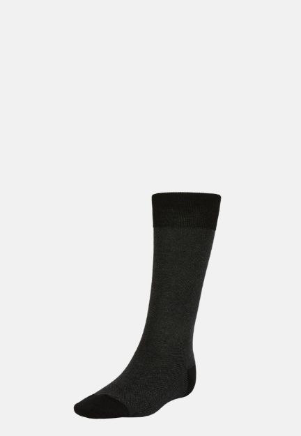 Slika Boggi čarape od organskog pamuka crne