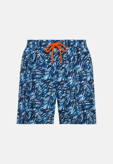 Slika Boggi kupaće hlače s printom plave