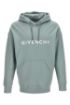 Slika Givenchy pamučni hoodie mint zeleni