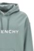 Slika Givenchy pamučni hoodie mint zeleni