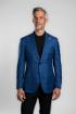 Slika Luigi Bianchi sako od vune svile i lana plavi